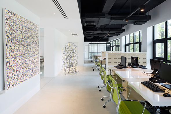 簡(jiǎn)約現(xiàn)代辦公室裝修設(shè)計(jì)案例