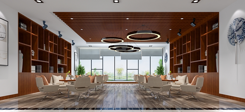 馬管家辦公室裝修設(shè)計案例