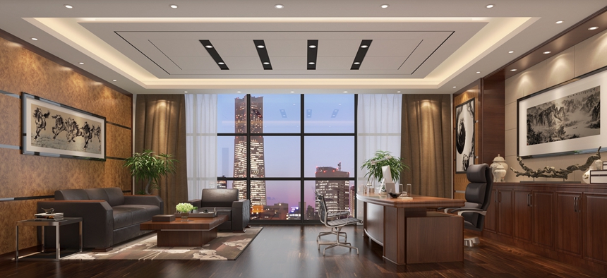 馬管家辦公室裝修設(shè)計案例