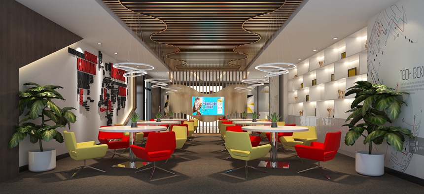 馬管家辦公室裝修設(shè)計案例