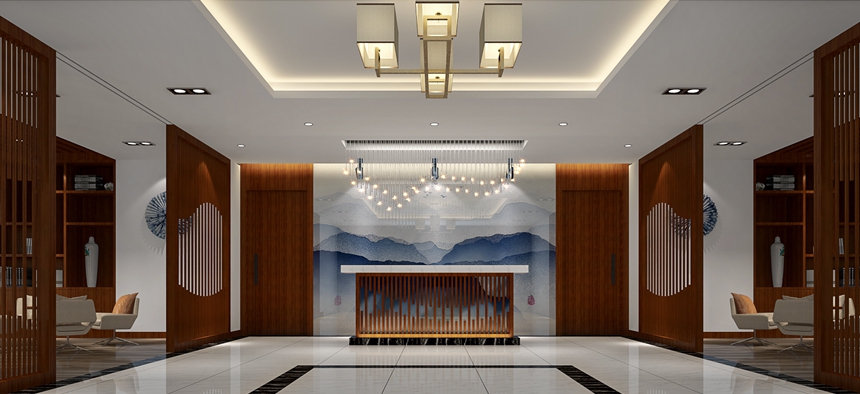 馬管家辦公室裝修設(shè)計案例