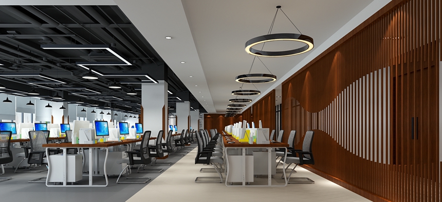 馬管家辦公室裝修設(shè)計案例