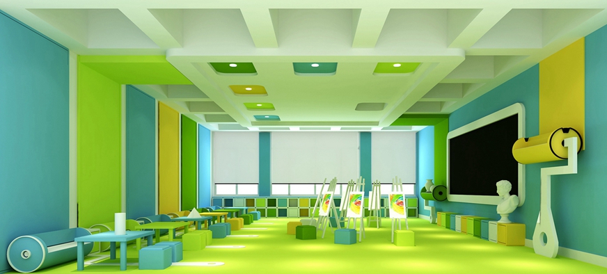 世紀(jì)寶貝幼兒園裝修設(shè)計案例