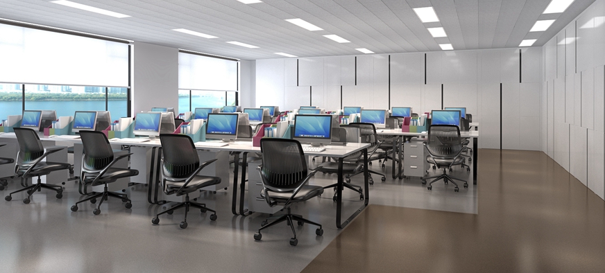 超星辦公室裝修設(shè)計案例