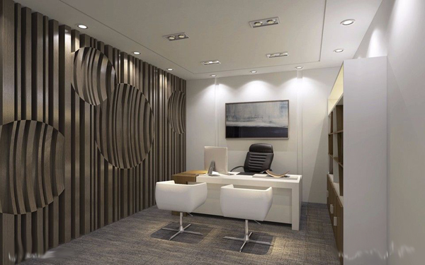 工業(yè)風辦公室裝修效果