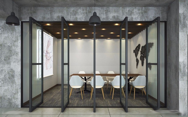 工業(yè)風辦公室裝修效果