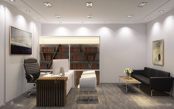 工業(yè)風辦公室裝修效果