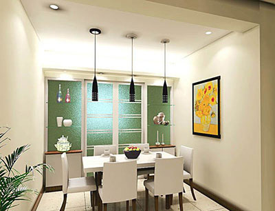 餐廳現(xiàn)代裝修風格參考效果圖